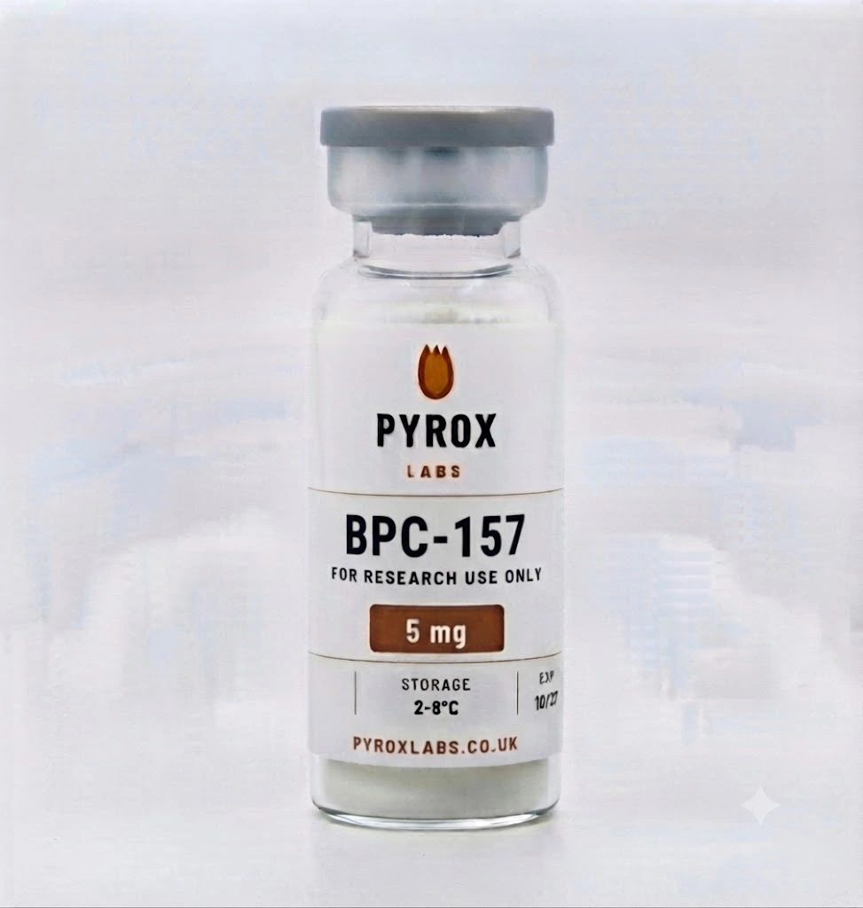 BPC-157 5mg research peptide vial