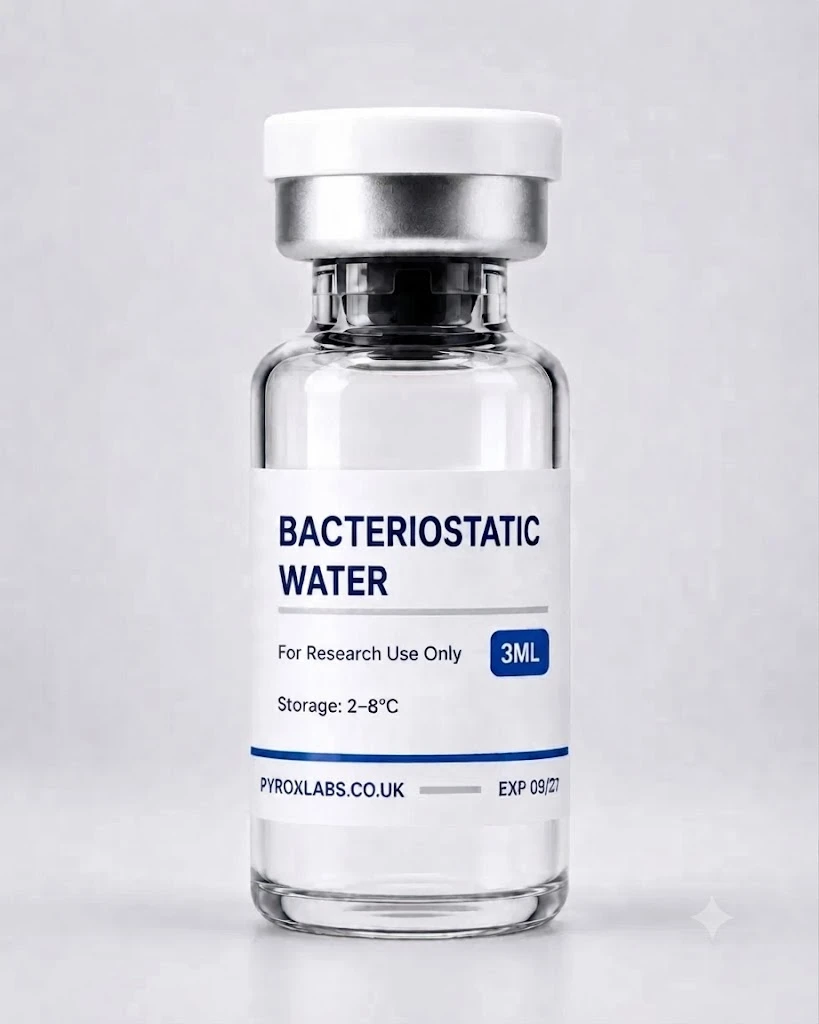 Bacteriostatic Water 3ml โ Pyrox Labs Lab Essential Bacteriostatic Water 3ml research lab essential by Pyrox Labs