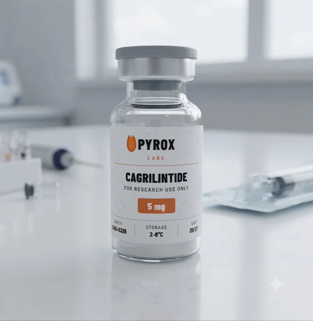 Pyrox Labs Cagrilintide 5mg research peptide vial