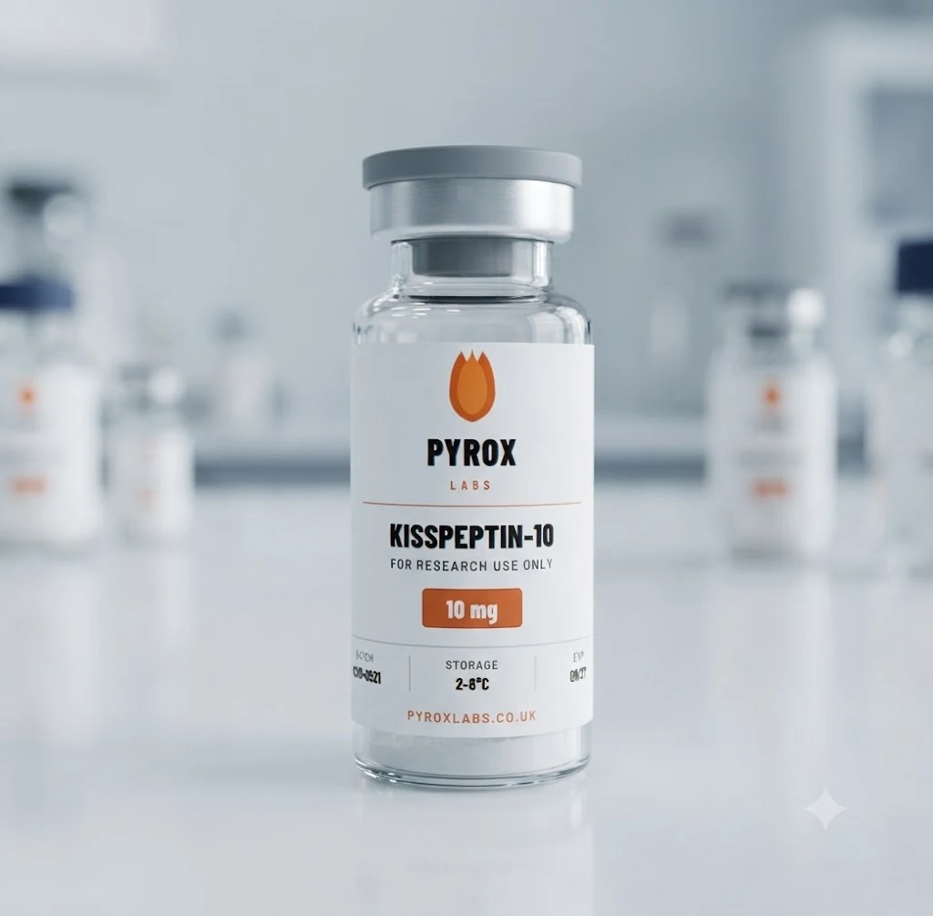 Pyrox Labs Kisspeptin-10 10mg research peptide vial