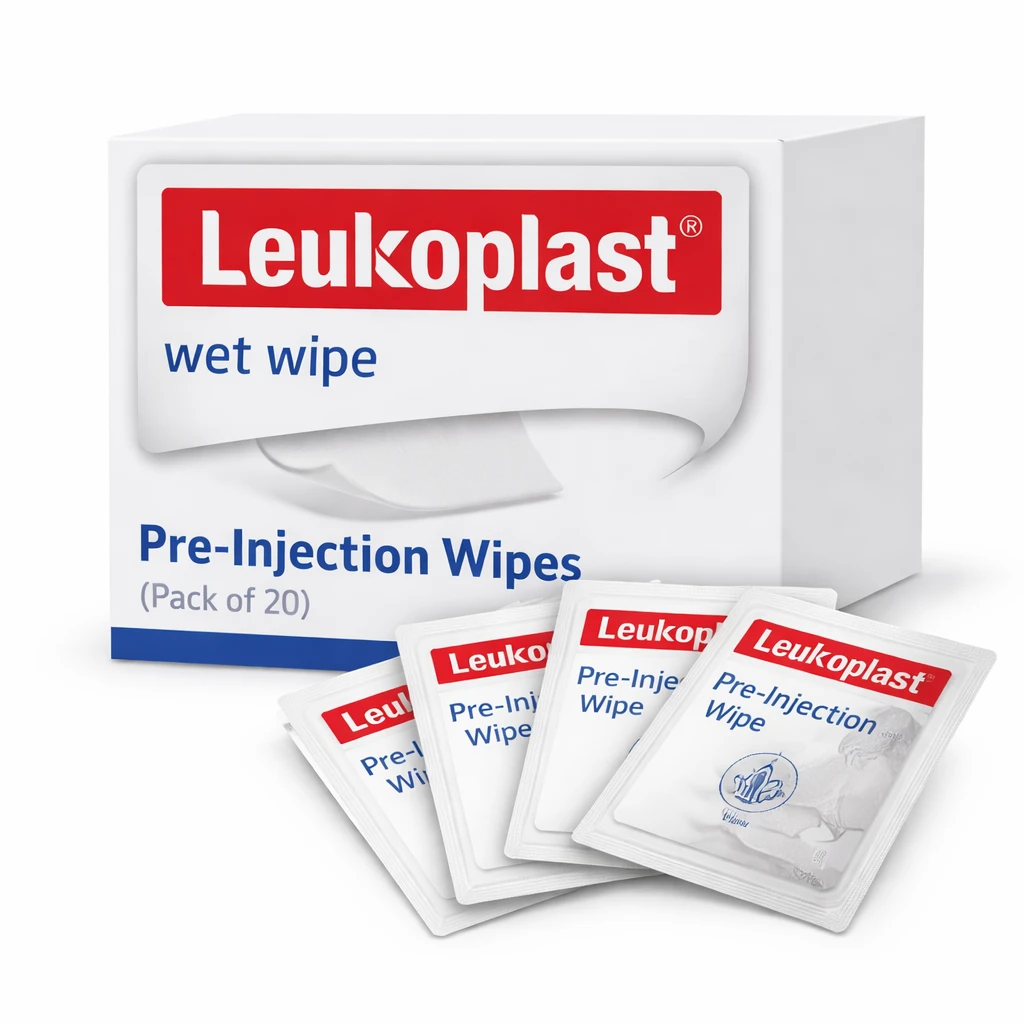 Leukoplast Pre-Injection Wipes (Pack of 20) — Pyrox Labs Lab Essential Leukoplast Pre-Injection Wipes (Pack of 20) research lab essential by Pyrox Labs
