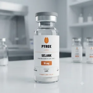 Pyrox Labs Selank 10mg research peptide vial