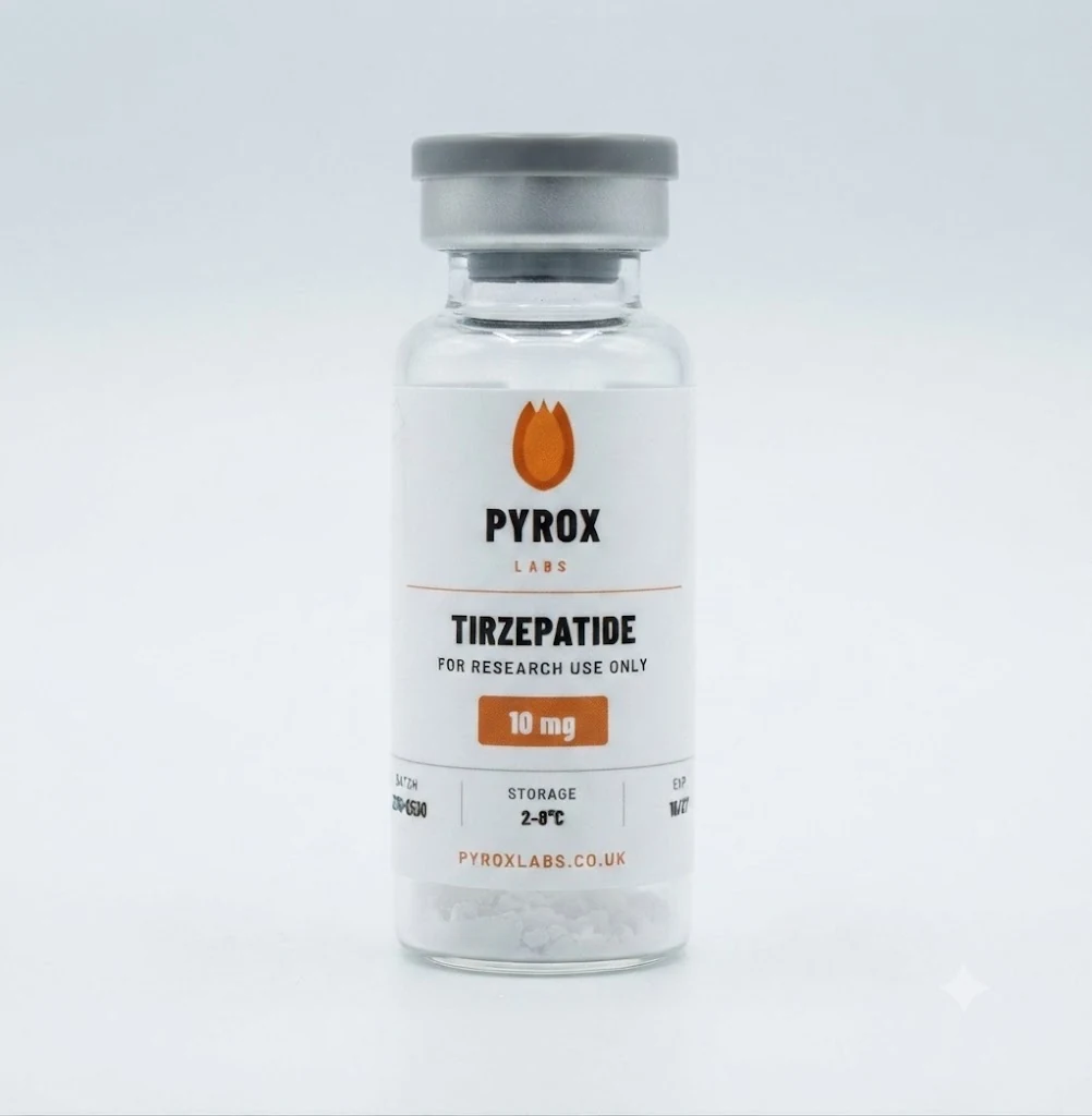 TZ2 research vial — GLP-1 Research Peptides UK