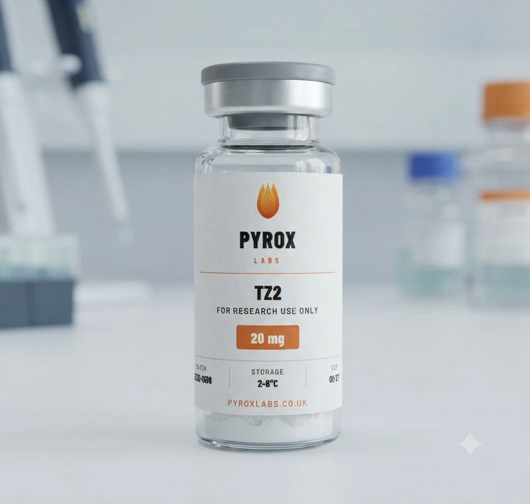 TZ2 20mg research vial - Pyrox Labs