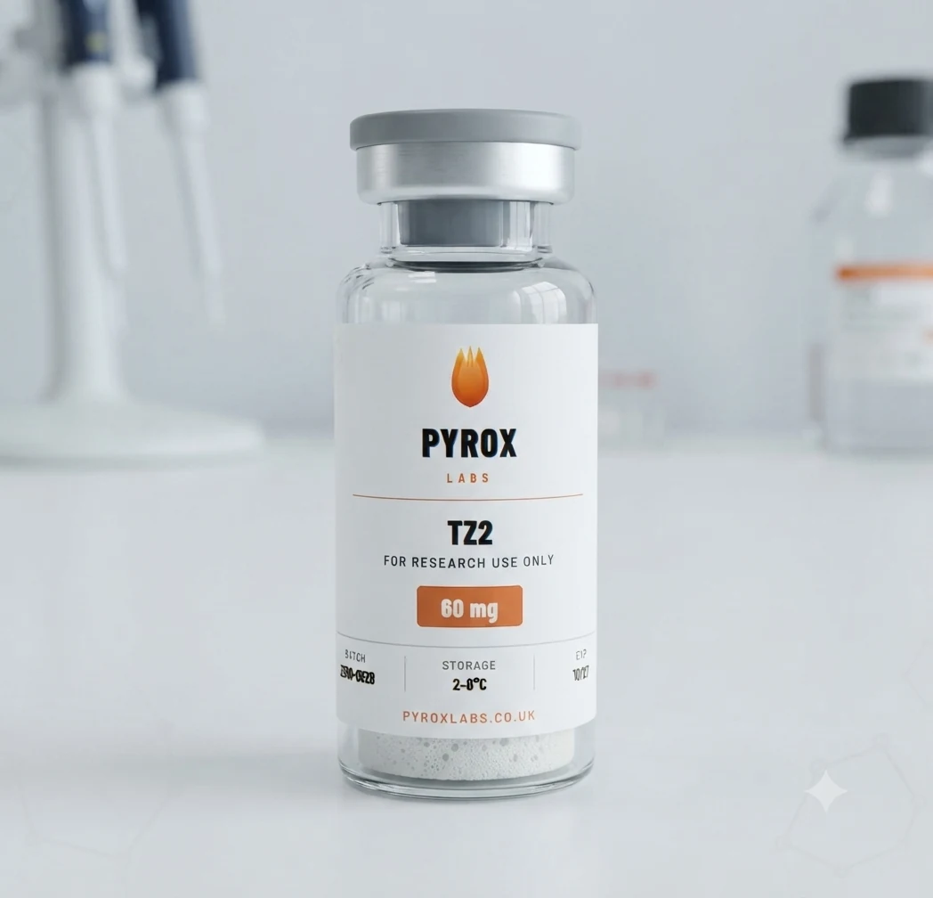 TZ2 60mg research vial - Pyrox Labs